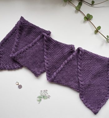 Ember Scarf (DK Version) Knitting Pattern