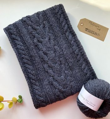 Platinum Scarf Knitting Pattern